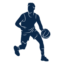 Atleta de jugador de baloncesto masculino corte Transparent PNG