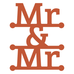Mr and mr quote Transparent PNG