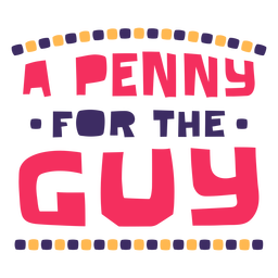 Letras de um centavo para o cara Desenho PNG