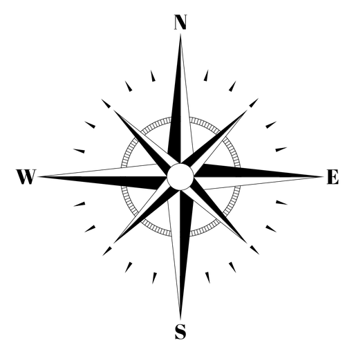 Ilustração da rosa dos ventos Baixar