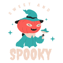Sweet and spooky creature badge