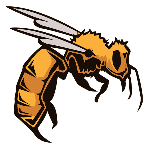 Wasp insect logo - Transparent PNG & SVG vector file