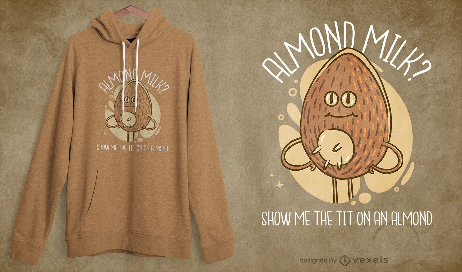 Almond milk? t-shirt design