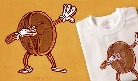 Design de camiseta de café