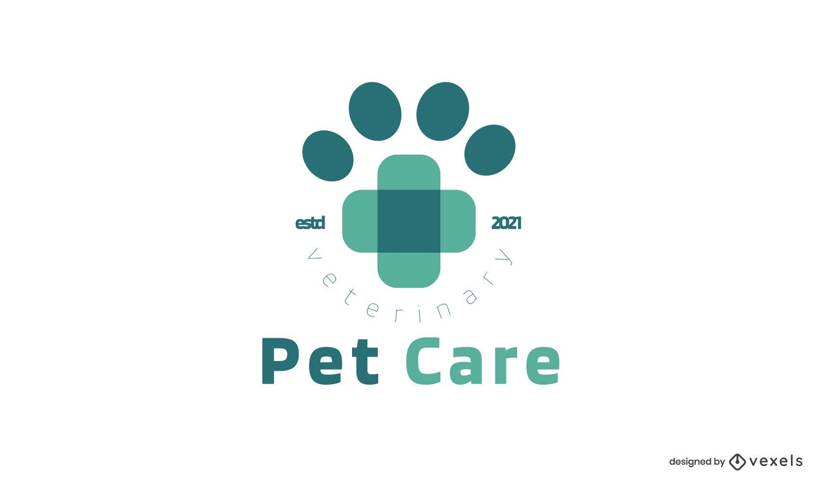 Logo-Vorlage für die Tierpflege