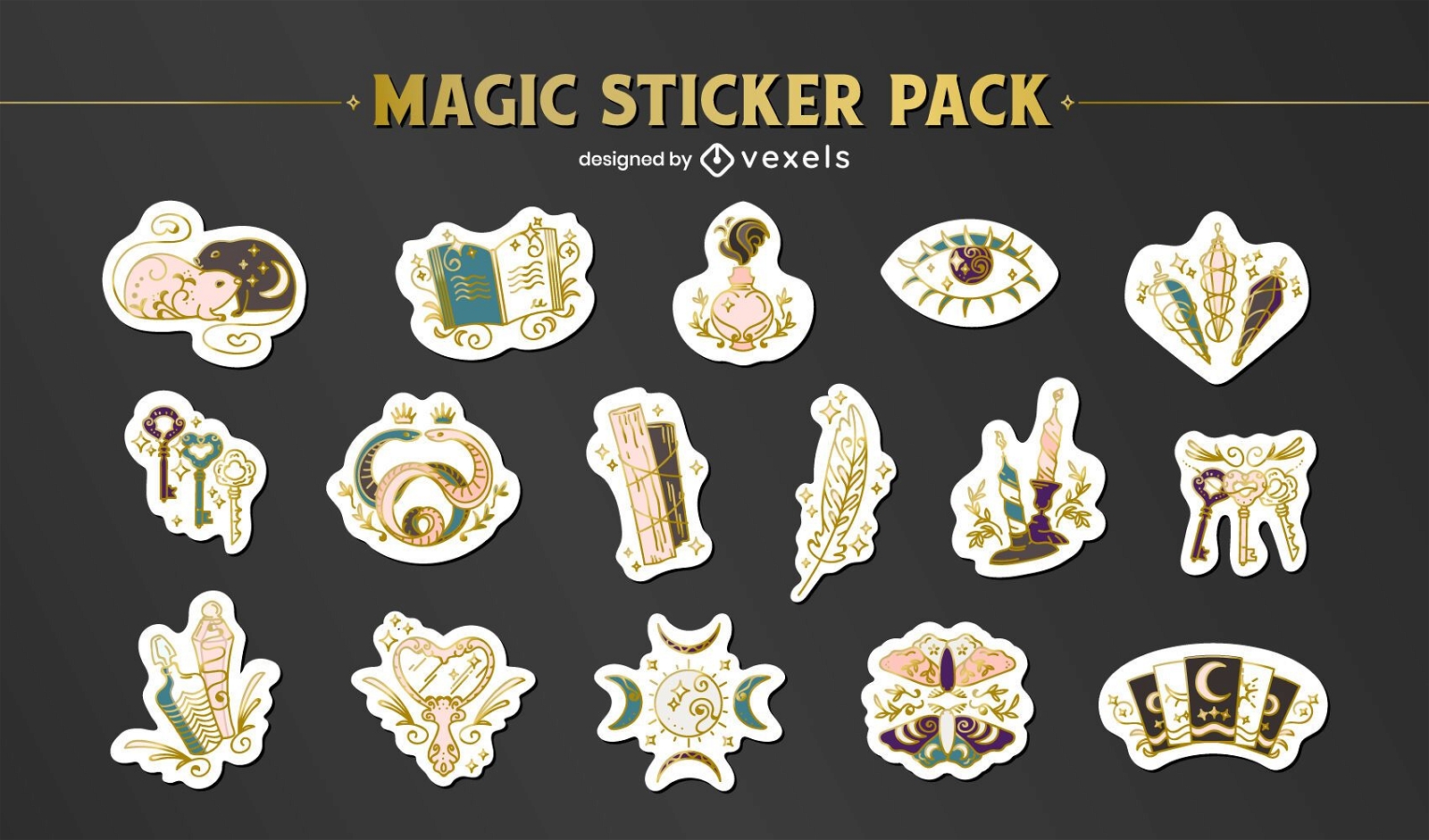 Magic sticker pack