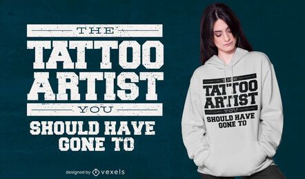 Correct tattoo artist t-shirt design Correct tattoo artist t-shirt design