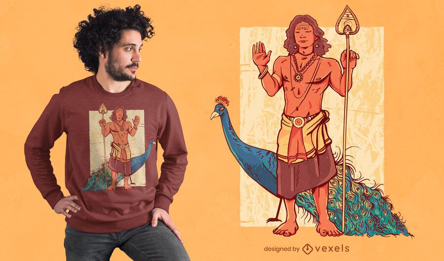 Diseño de camiseta Murugan Diseño de camiseta Murugan
