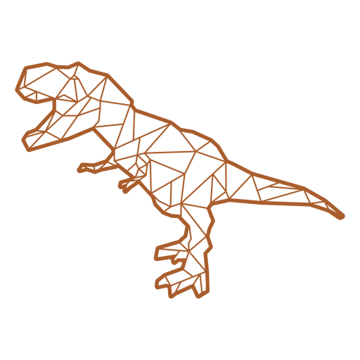 Design PNG E SVG De Dinossauro Jurássico T-rex Para Camisetas