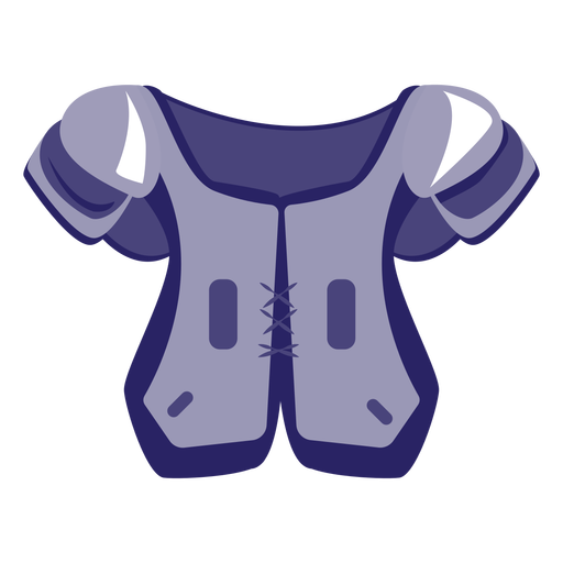 Football uniform flat PNG Design