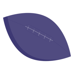 Big football ball flat PNG Design