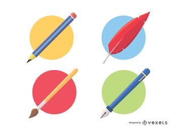 Ferramentas de desenho e pintura