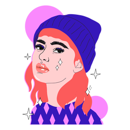 Red hair woman character Red hair woman character