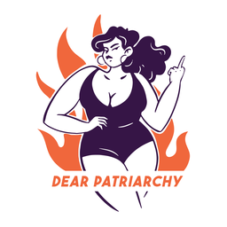 Querido patriarcado ilustración Transparent PNG