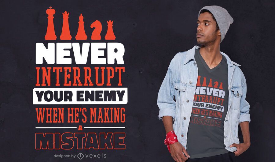 Never interrupt enemy t-shirt design Never interrupt enemy t-shirt design