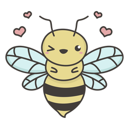 Bee transparent PNG or SVG to Download