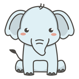 Free Free 126 Happy Elephant Svg SVG PNG EPS DXF File