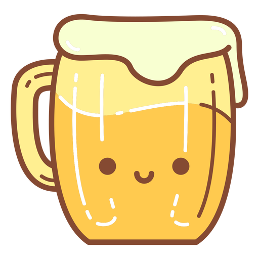 Dibujos animados de jarra de cerveza