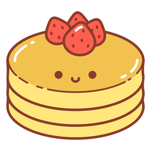 Desenho animado de bolos quentes