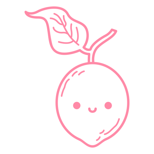 Feliz derrame de limão Desenho PNG