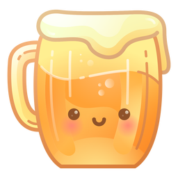 Beer Jug Gradient PNG & SVG Design For T-Shirts