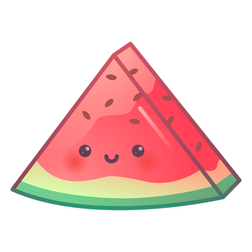 Wassermelonenscheibenverlauf