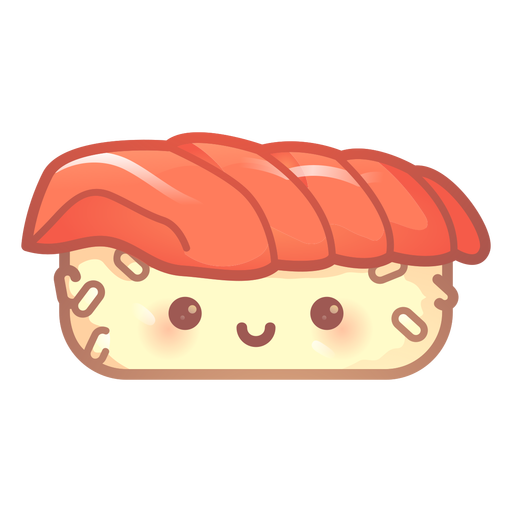 Nigiri roll gradient PNG Design