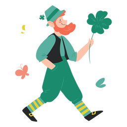 Trevo gigante irlandês Desenho PNG