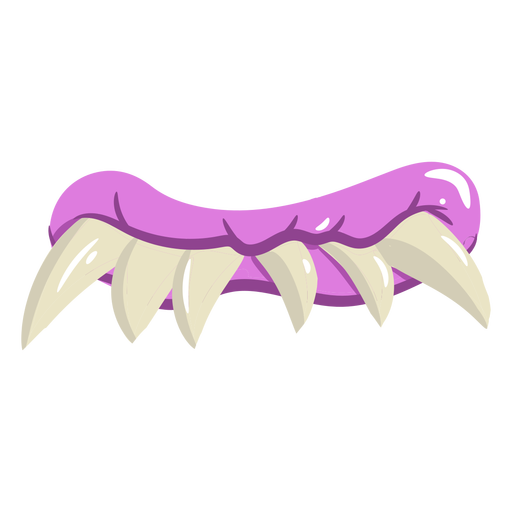 Design PNG E SVG De Desenho De Boca De Monstro Assustador Para