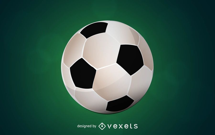 Balón de fútbol 3D Balón de fútbol 3D