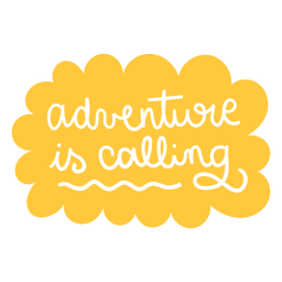 Letras de llamada de aventura
