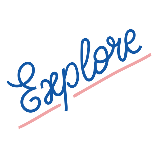 Explore letras coloridas Desenho PNG