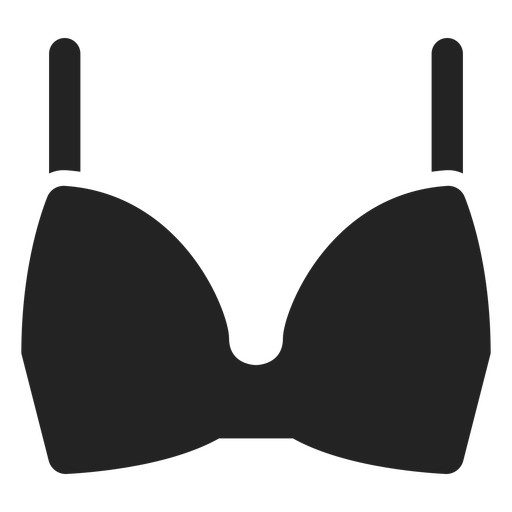 Bra silhouette simple PNG Design
