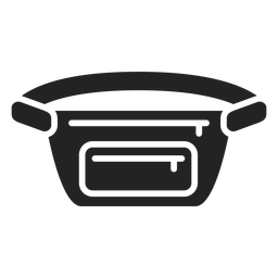 Gürteltasche ausgeschnitten PNG-Design