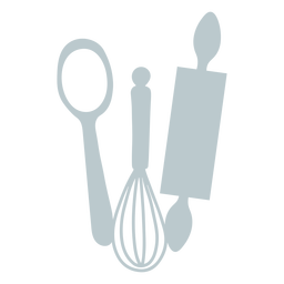 Kitchen utensils silhouette PNG Design Transparent PNG