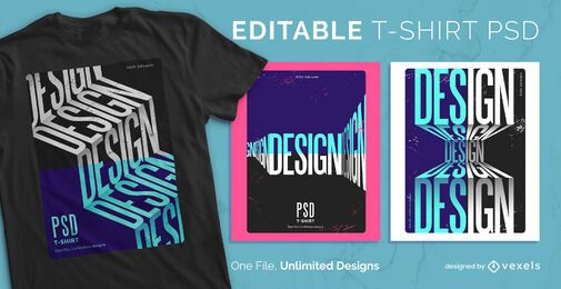 Perspectives scalable t-shirt psd Perspectives scalable t-shirt psd