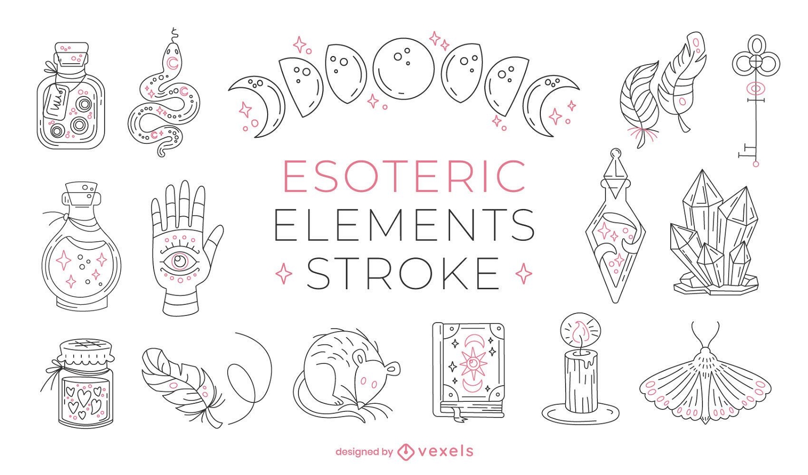 Esoteric elements stroke
