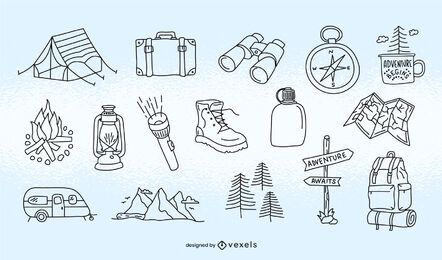 Camping Element Hub Set