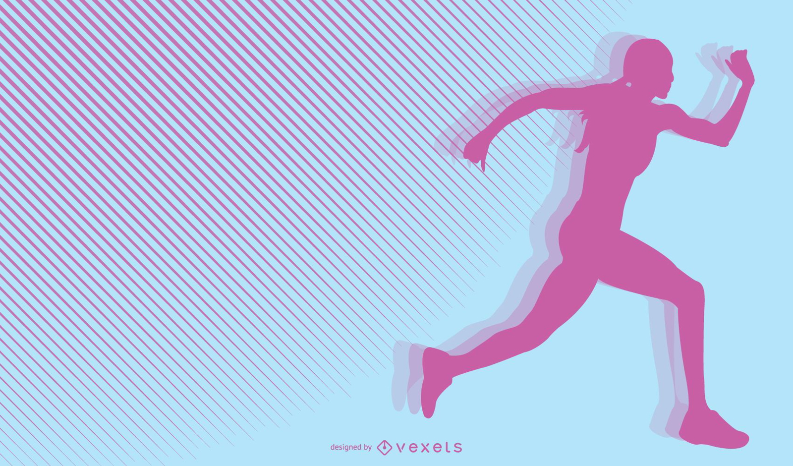 Vector de deporte corriente 12