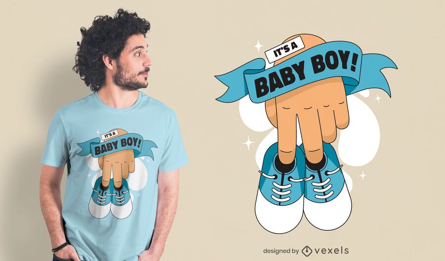 Baby boy shoes t-shirt design Baby boy shoes t-shirt design