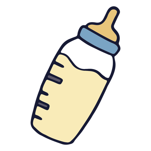Download Cartoon Baby Bottle Transparent Png Svg Vector File