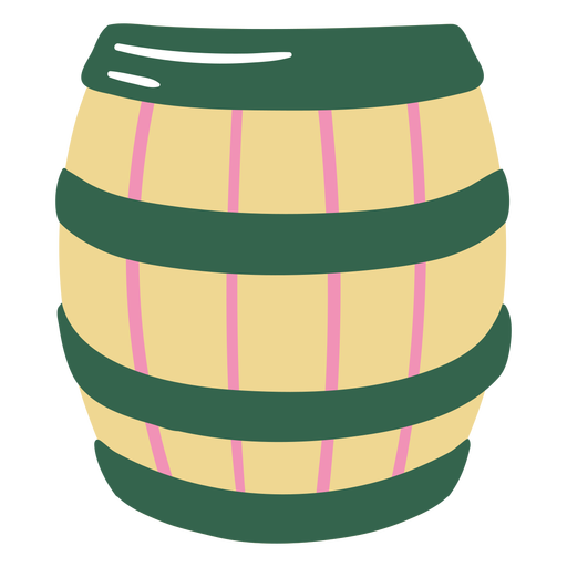 Download Beer barrel flat - Transparent PNG & SVG vector file