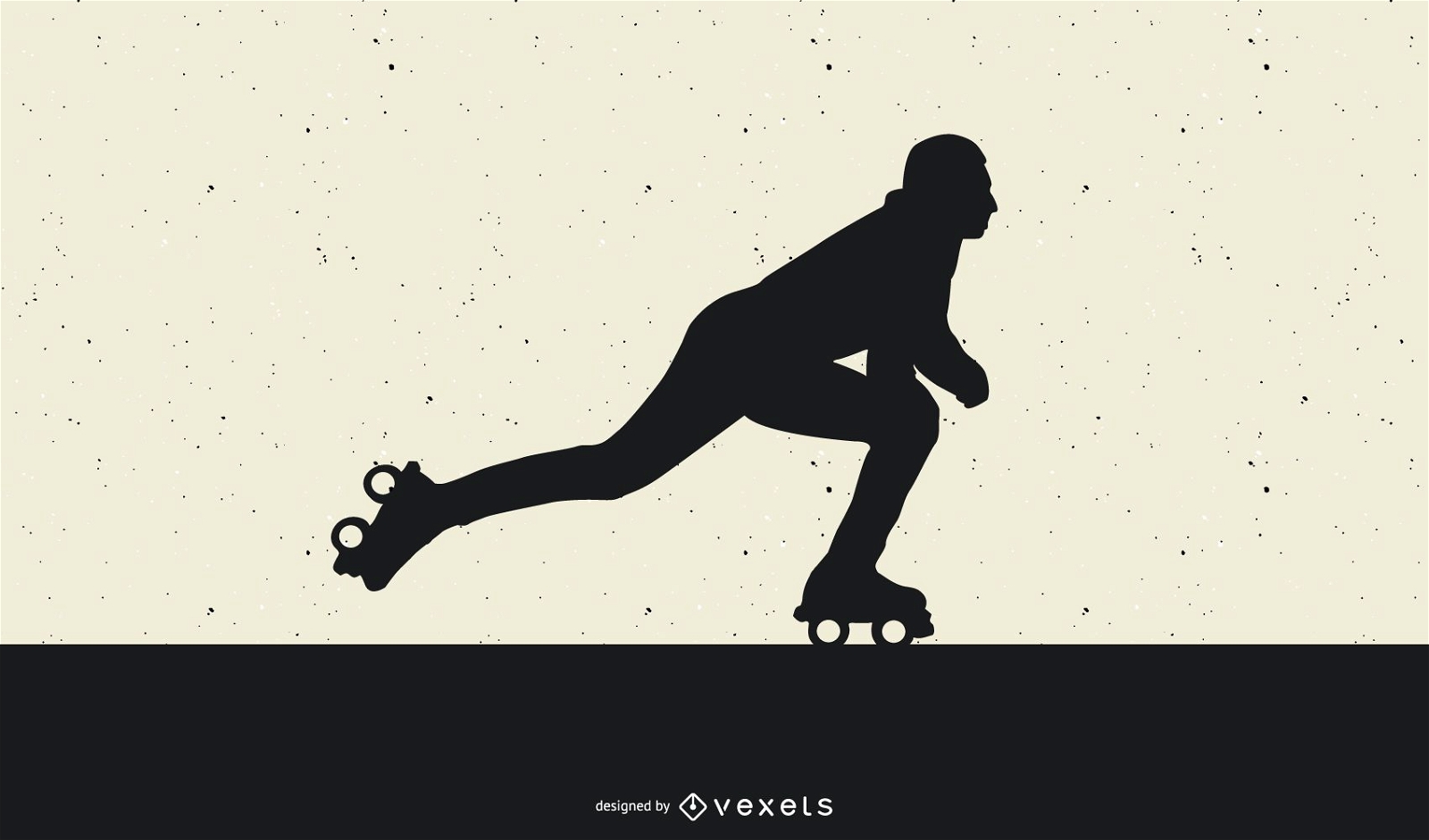 Roller skate vector 1