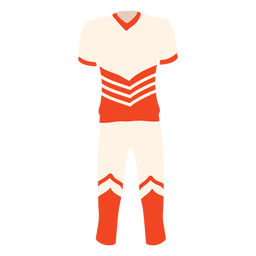 Uniforme masculino de líder de torcida Desenho PNG