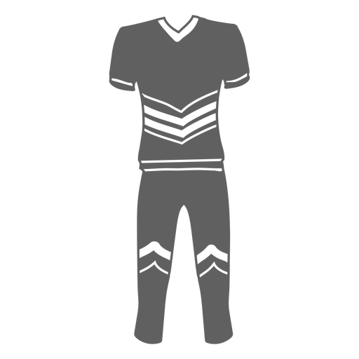 Recorte del uniforme de animadora de los hombres Diseño PNG