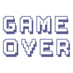 Juego sobre letras retro Diseño PNG