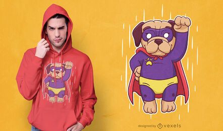 Super Mops T-Shirt Design