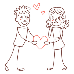San Valentín - 2 Diseño PNG