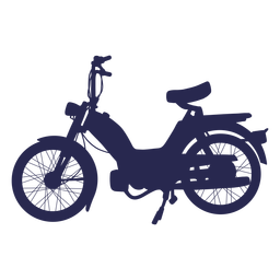 Cool motocicleta silueta Transparent PNG