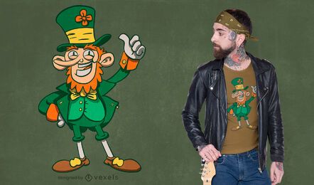 Irish leprechaun t-shirt design